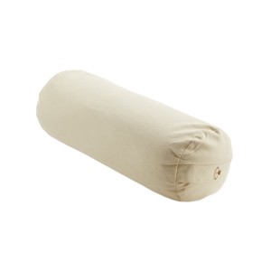Wałek / bolster do jogi myga - beżowy