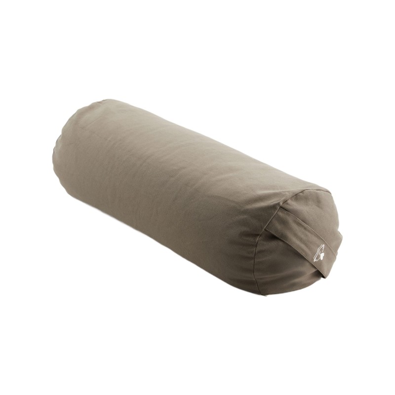 Wałek / bolster do jogi myga - brązowy