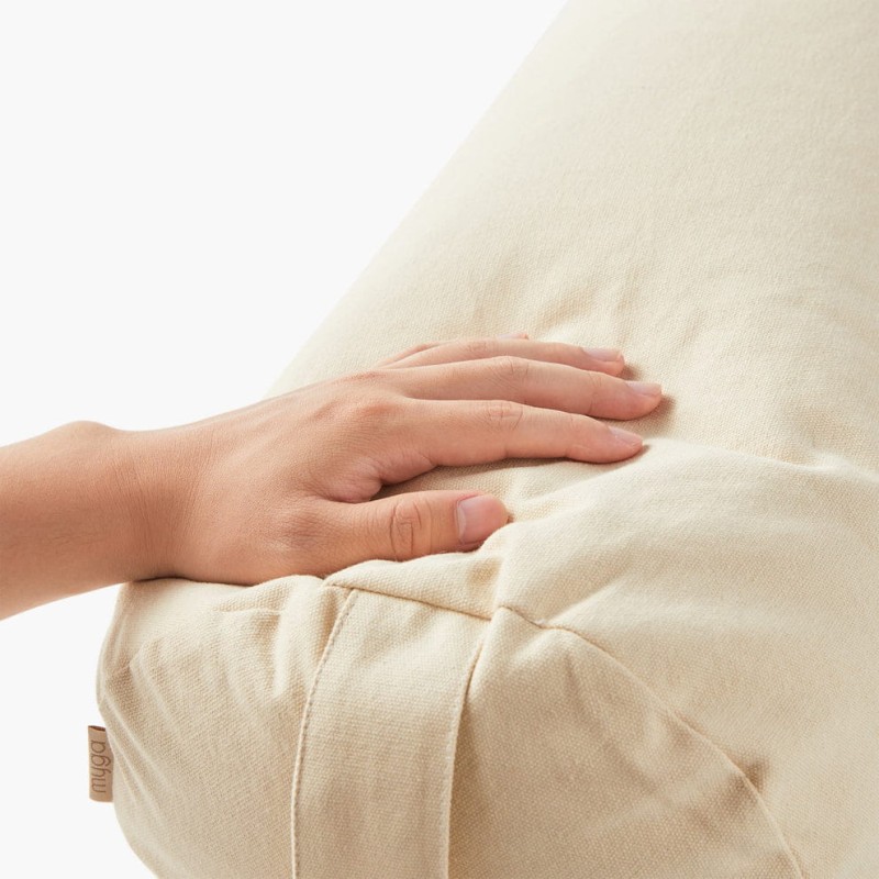 Wałek / bolster do jogi myga - różowy