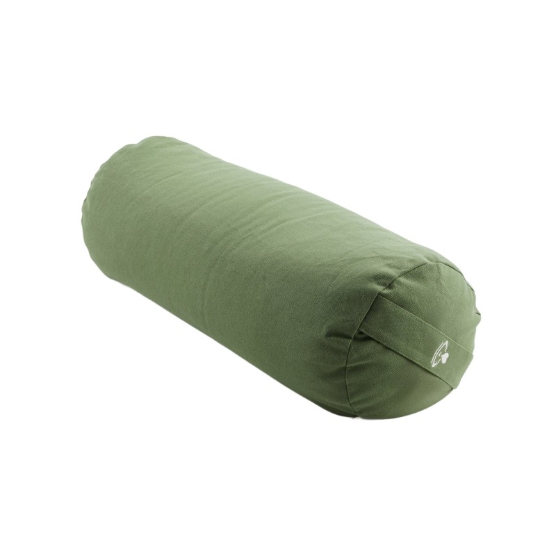 Wałek / bolster do jogi myga - zielony