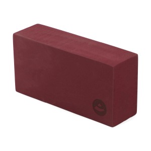 Kostka do jogi Bodhi Asana Brick - ciemnoczerwony