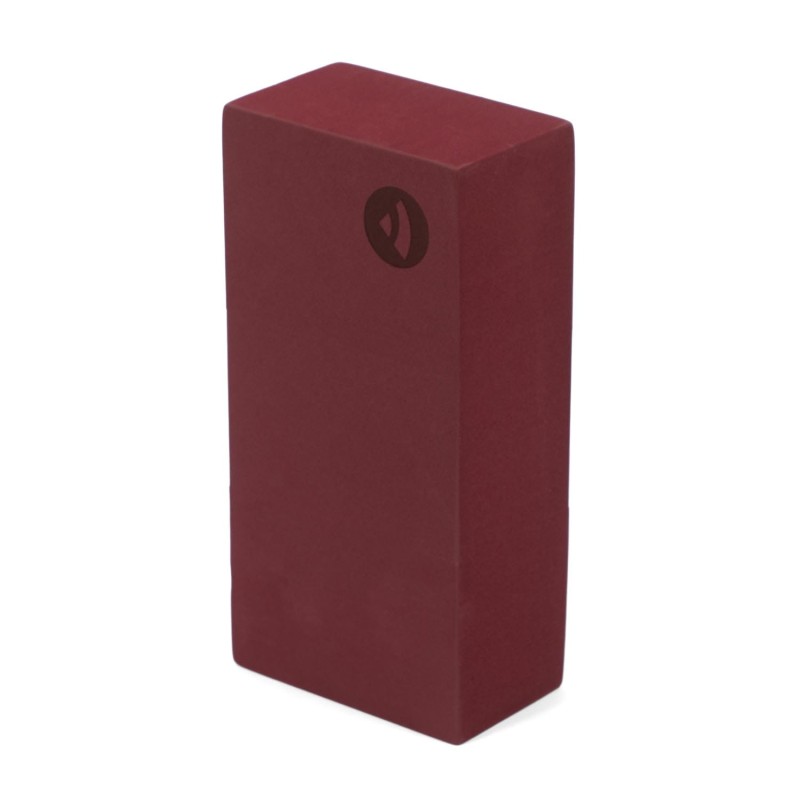 Kostka do jogi Bodhi Asana Brick - ciemnoczerwony