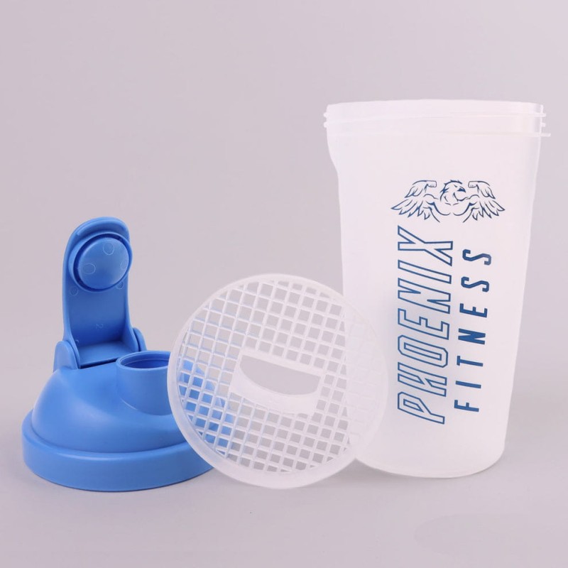 Shaker Phoenix Fitness 500ml - niebieski