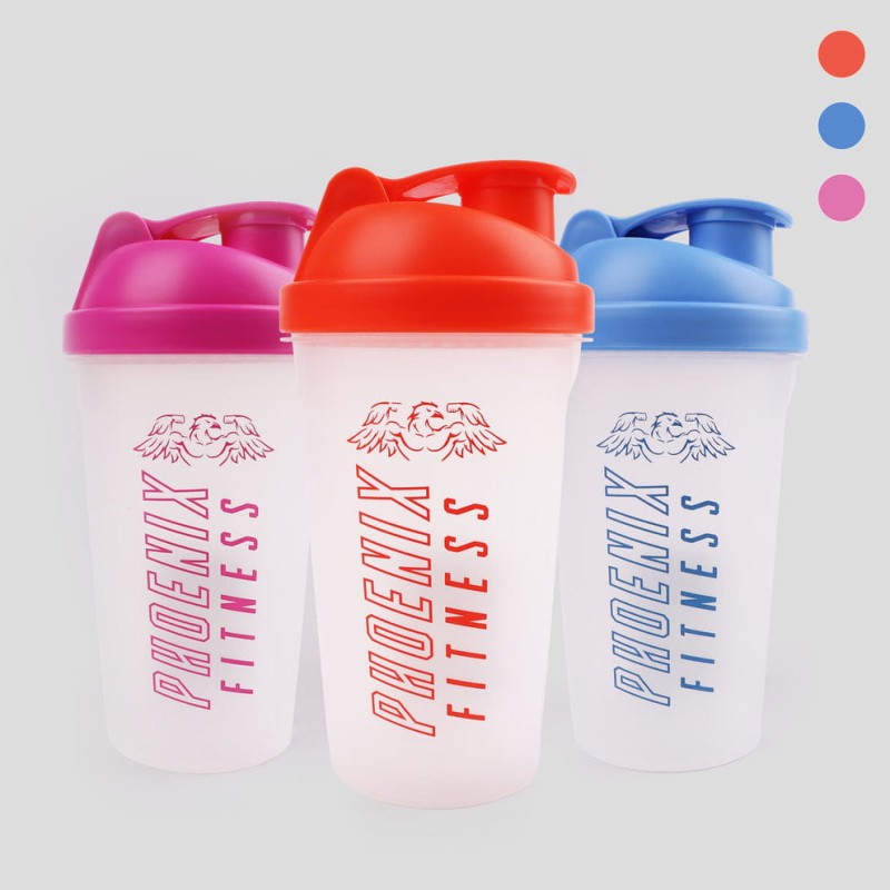 Shaker Phoenix Fitness 500ml - różowy