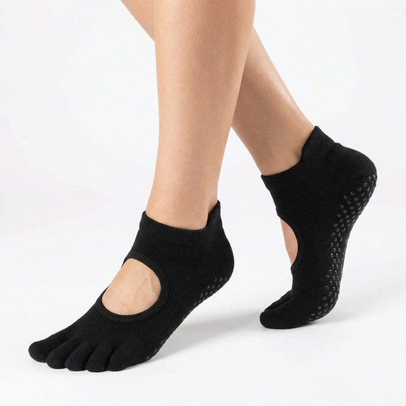 Antypoślizgowe skarpetki z palcami do jogi myga Yoga Toe Socks