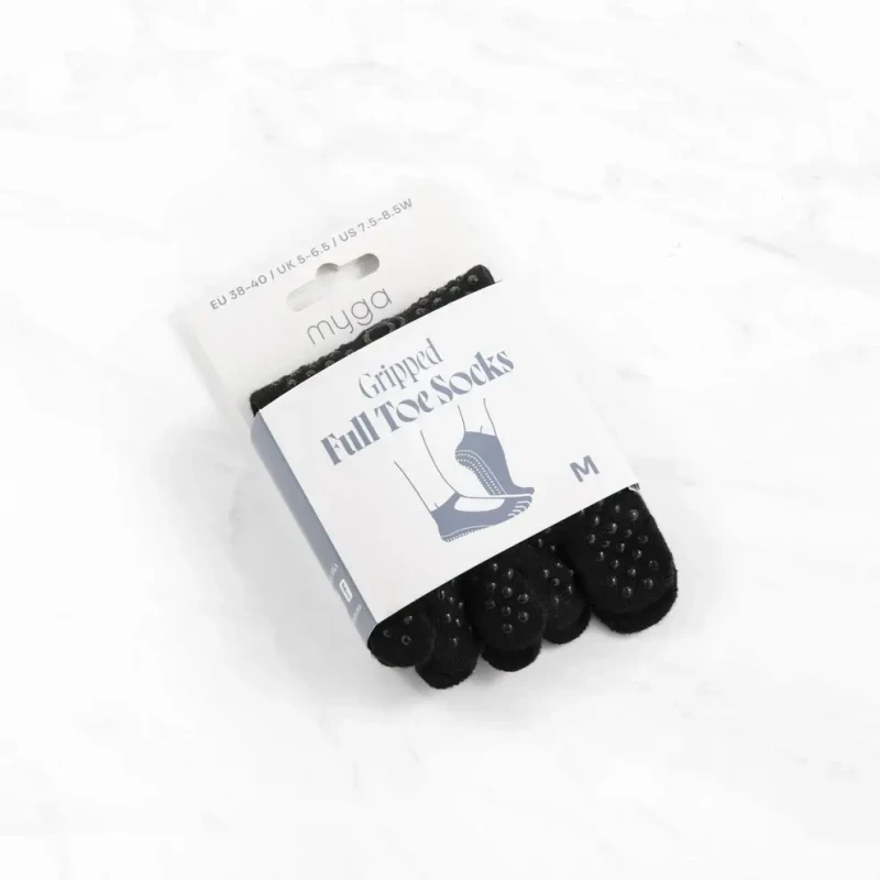 Antypoślizgowe skarpetki z palcami do jogi myga Yoga Toe Socks