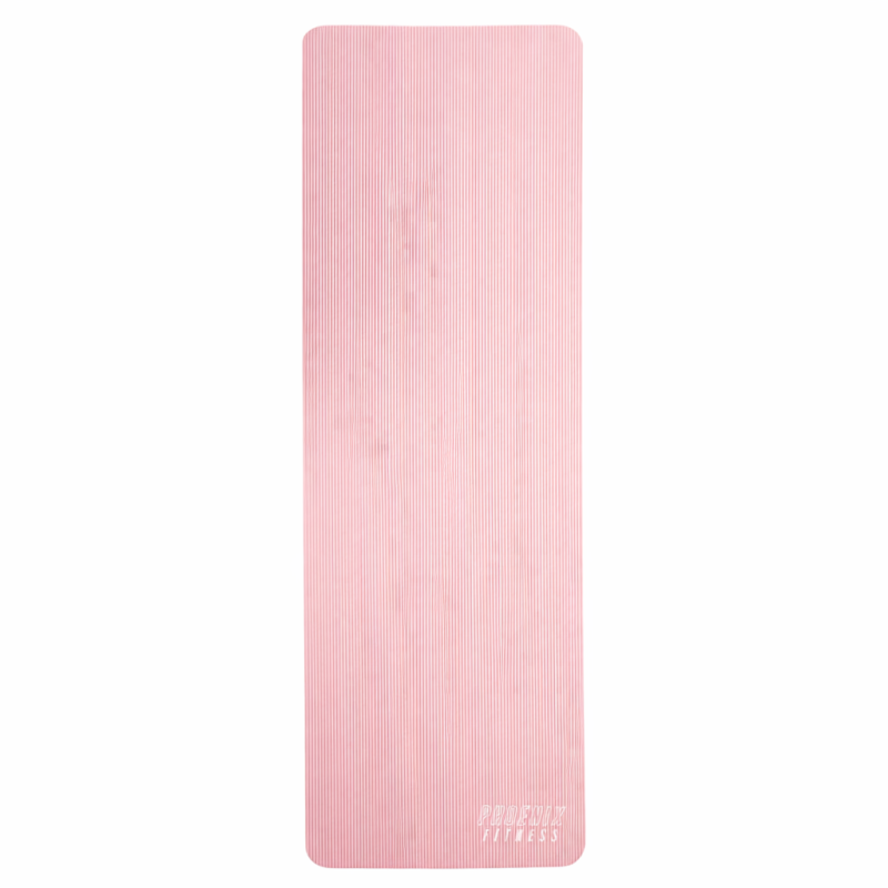 Mata do pilatesu Phoenix Fitness 1,5cm - różowy