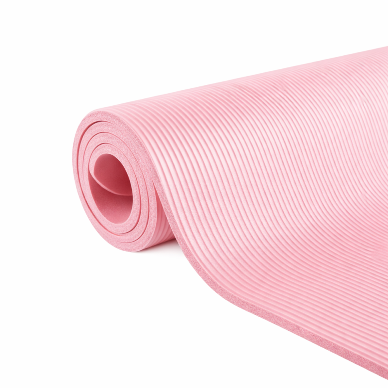 Mata do pilatesu Phoenix Fitness 1,5cm - różowy