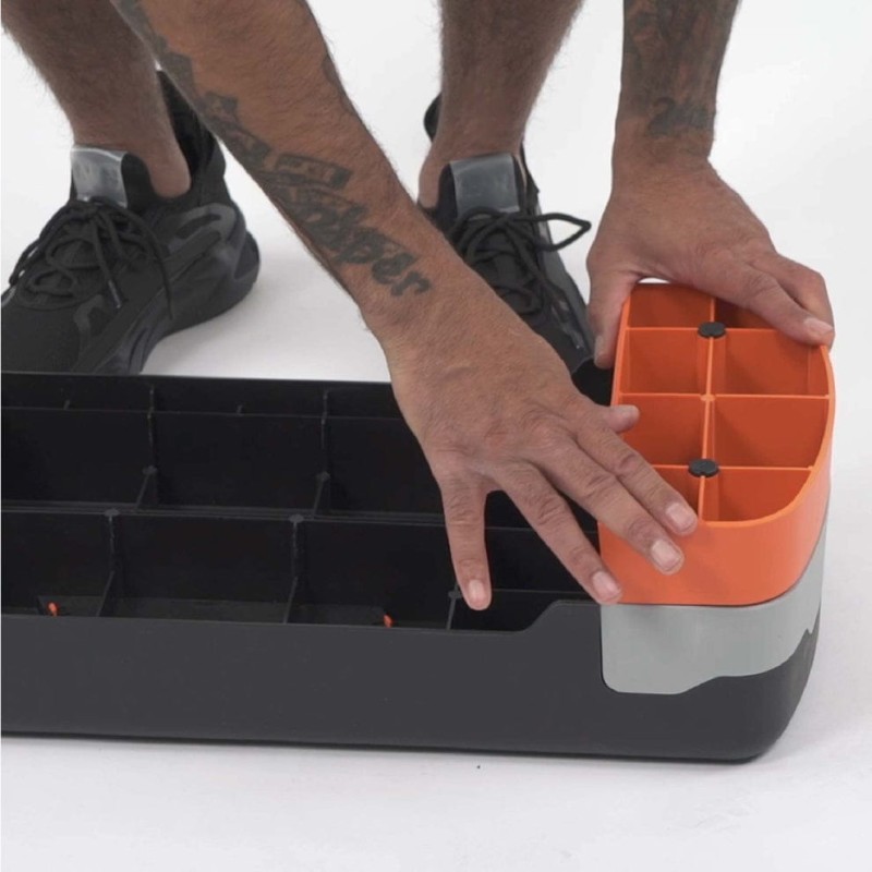 Regulowany step/stepper do ćwiczeń aerobowych i fitness Phoenix Fitness