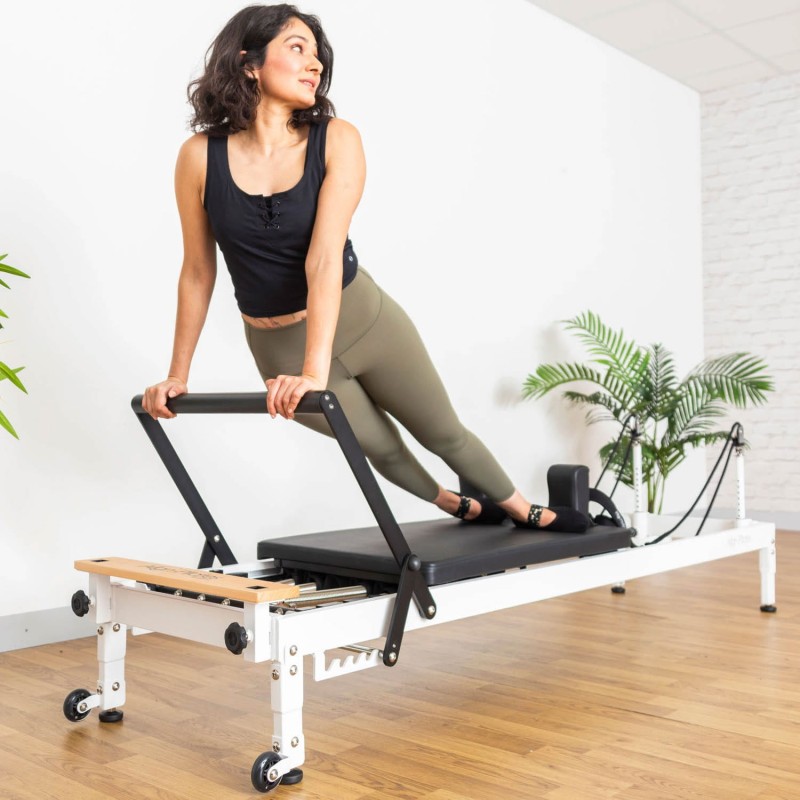 Reformer do pilatesu Align Pilates R8-Pro - biały