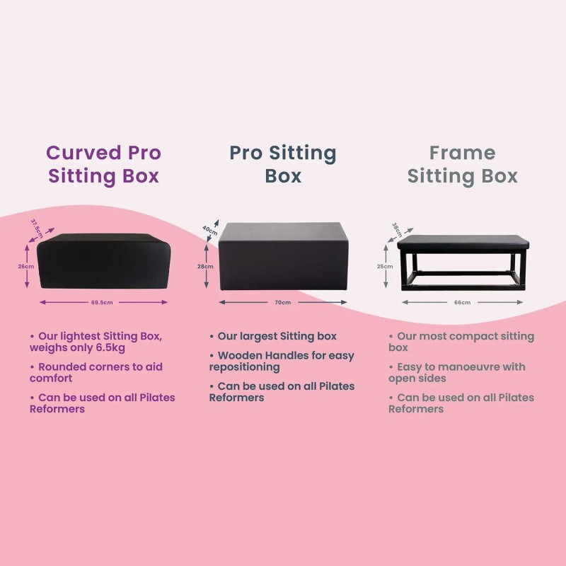 Skrzynia do reformera Align Pilates Seat Box Curved Pro
