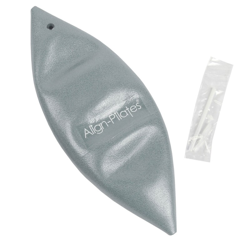 Piłka do pilatesu Pilates Align 30.5 cm szary