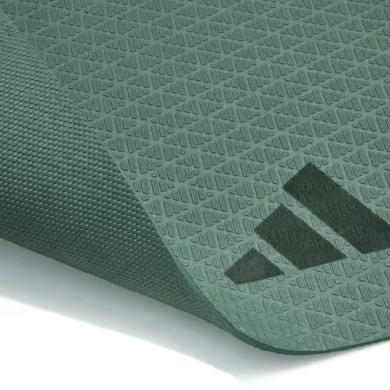 Mata do jogi Adidas 6 mm - zielony