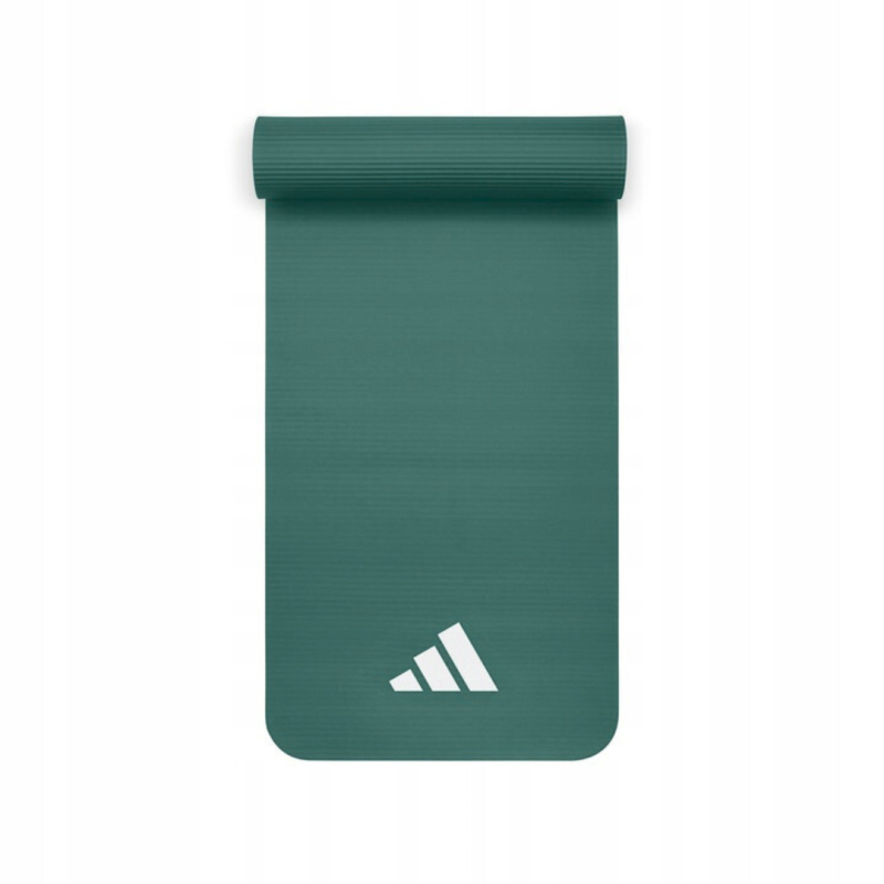 Mata do jogi Adidas 8 mm - ciemnyzielony