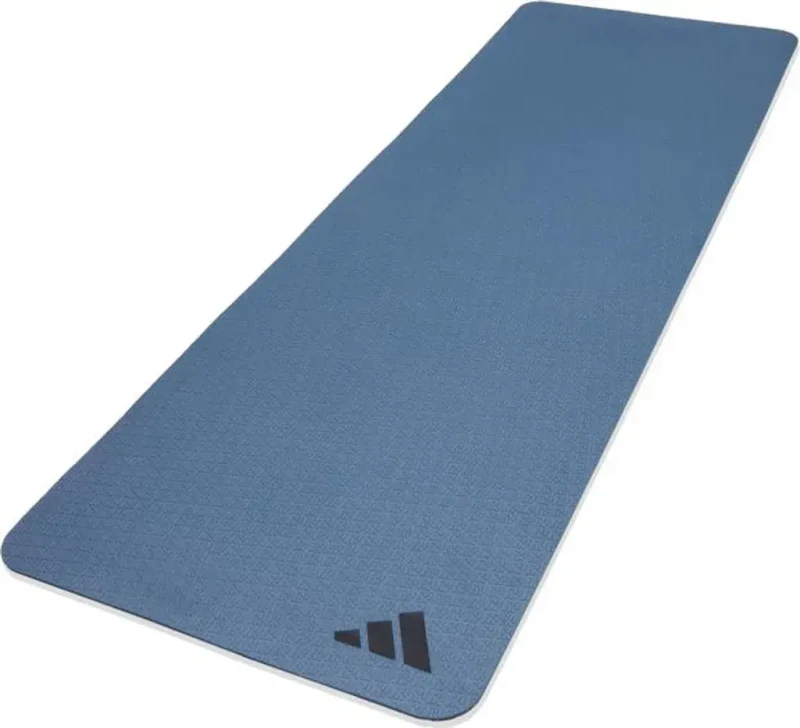 Mata do jogi Adidas Pilates Mat 4 mm - Niebieski