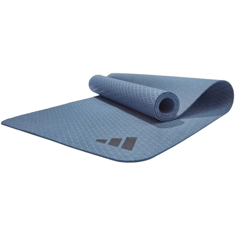 Mata do jogi Adidas Pilates Mat 4 mm - Niebieski