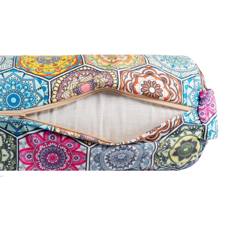 Wałek do jogi Bolster Omm Yoga Mandala Vibrant