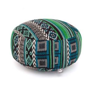 Poduszka do medytacji Bodhi Rondo Ethno - zielony