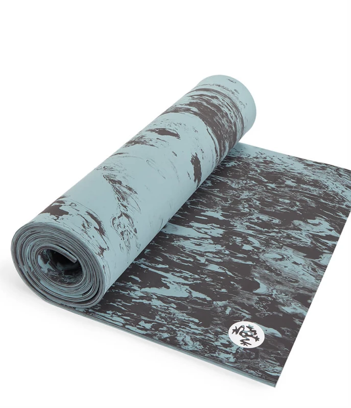 Mata do ćwiczeń Manduka Rheo 8mm - Blue Lotus Marble