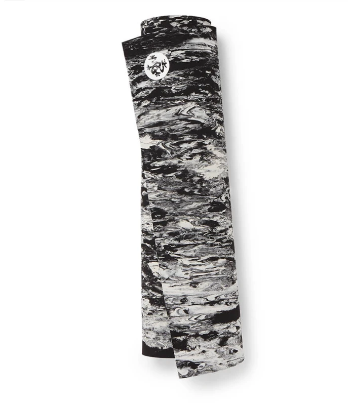 Mata do ćwiczeń Manduka Rheo 8mm - Black White Marble