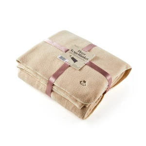 Koc do jogi myga Fleece - Sand