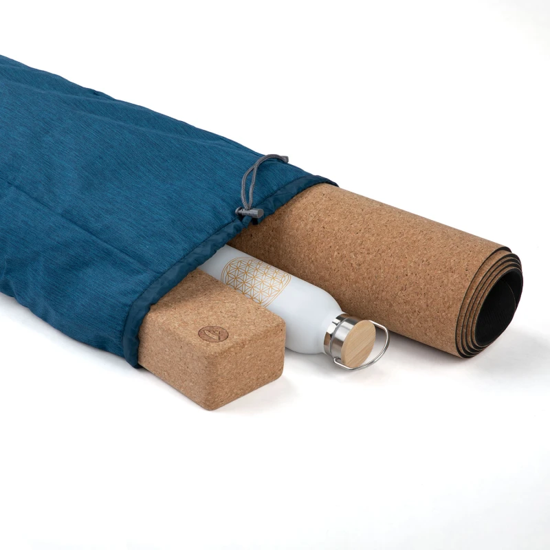 Plecak sportowy na matę Urban Yogi Rolltop - ciemnoniebieski