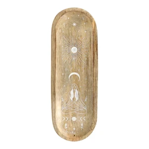 Podstawka pod kadzidła z drewna mango Cosmic Rituals