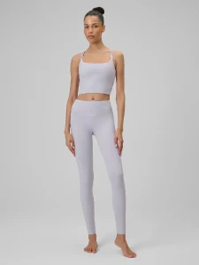 Legginsy fitness z wysokim stanem