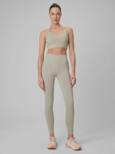 Legginsy treningowe bezszwowe Push-up damskie