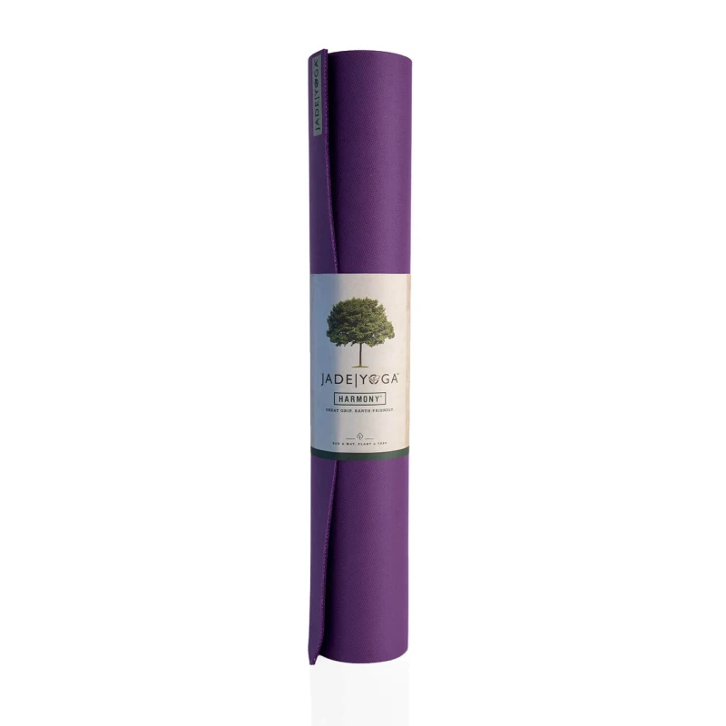 Mata do jogi Jade Yoga Fusion 8 mm 188 cm - fioletowy