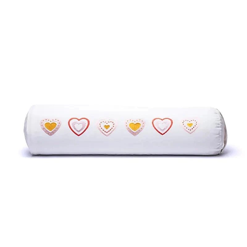 Bolster do jogi Yogi & Yogini Hearts - bawełna organiczna OCS