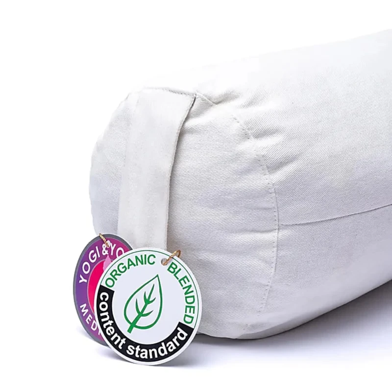 Bolster do jogi Yogi & Yogini Hearts - bawełna organiczna OCS