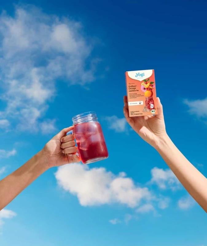 Herbata mrożona Cold Brew truskawka - pomarańcza