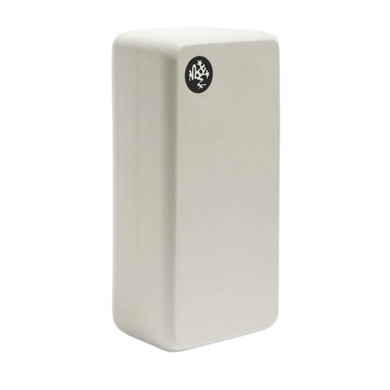 Klocek do jogi Lean Recycled Foam Block - biały
