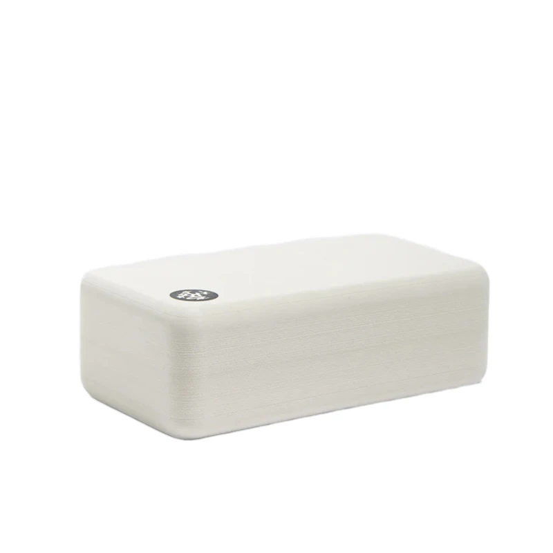 Klocek do jogi Lean Recycled Foam Block - biały