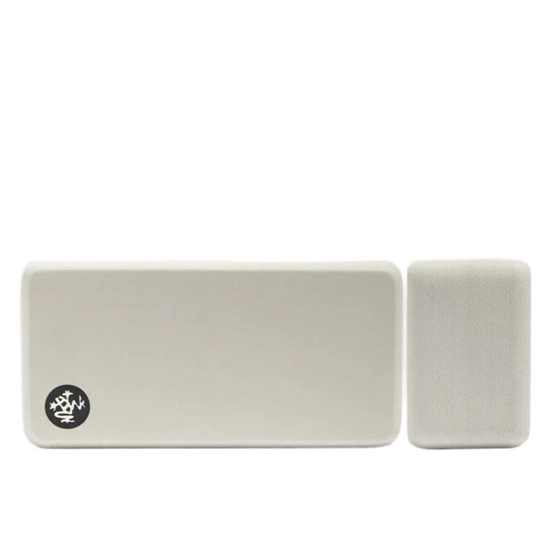 Klocek do jogi Lean Recycled Foam Block - biały