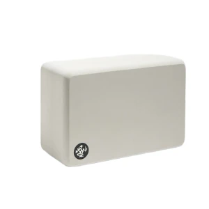Klocek do jogi Lean Recycled Foam Block XL - biały