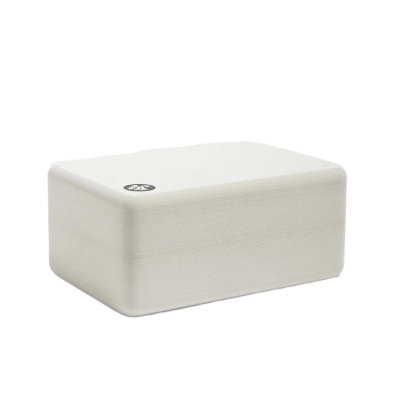 Klocek do jogi Lean Recycled Foam Block XL - biały