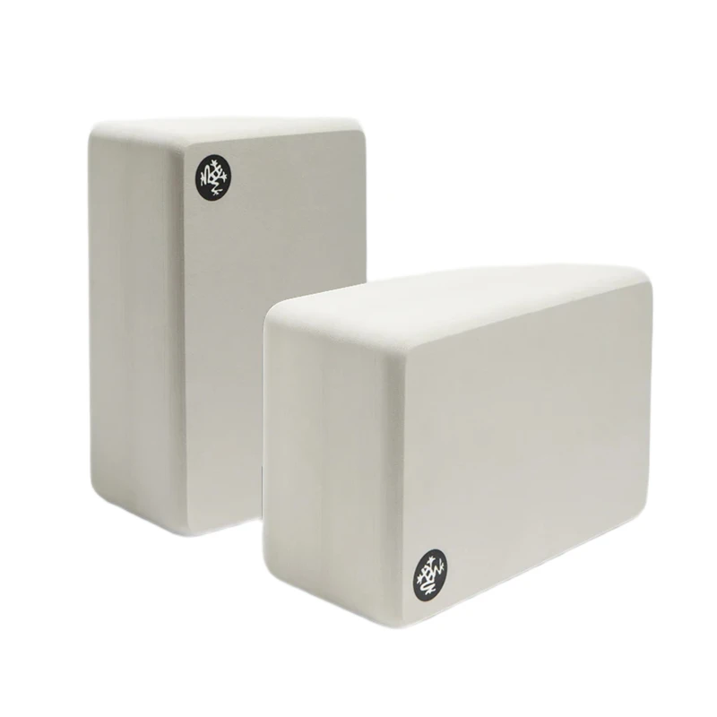 Klocek do jogi Lean Recycled Foam Block XL - biały
