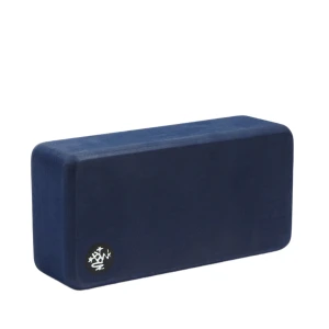 Klocek do jogi Lean Recycled Foam Block - granatowy