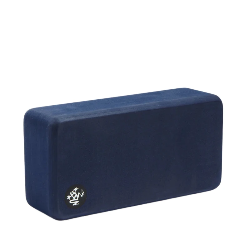 Klocek do jogi Lean Recycled Foam Block - granatowy