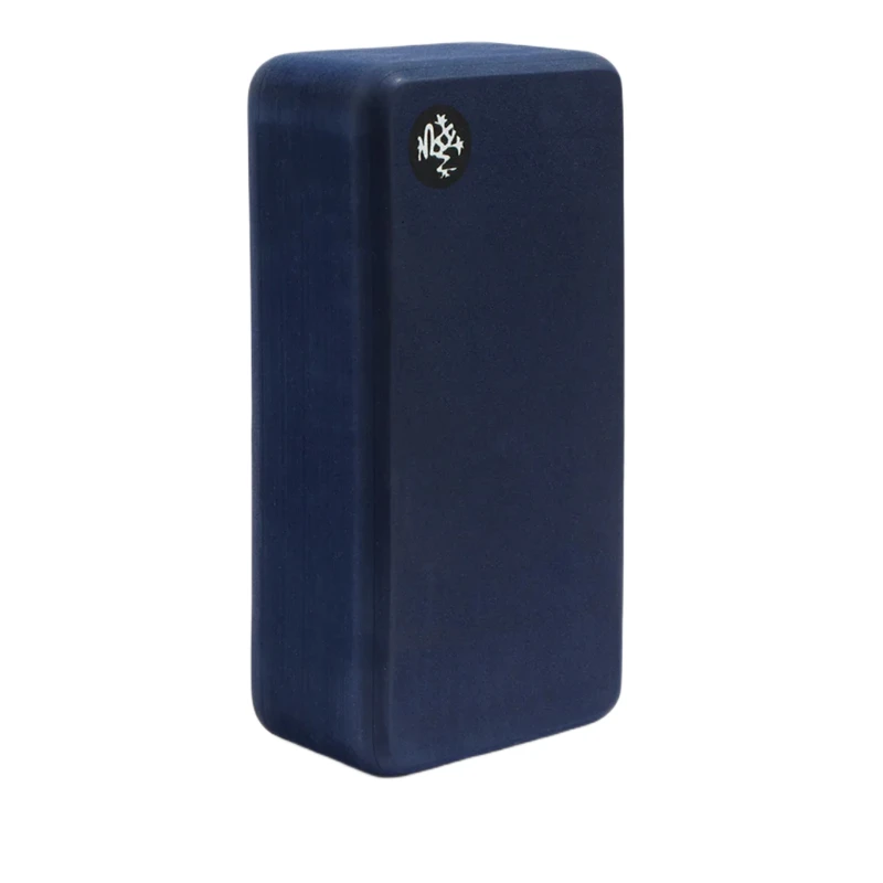 Klocek do jogi Lean Recycled Foam Block - granatowy
