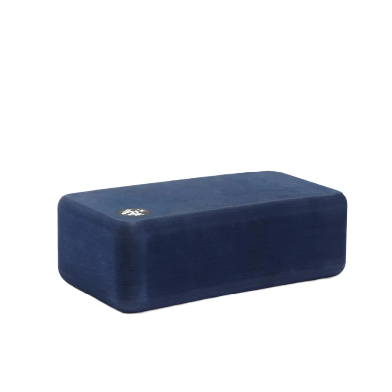 Klocek do jogi Lean Recycled Foam Block - granatowy