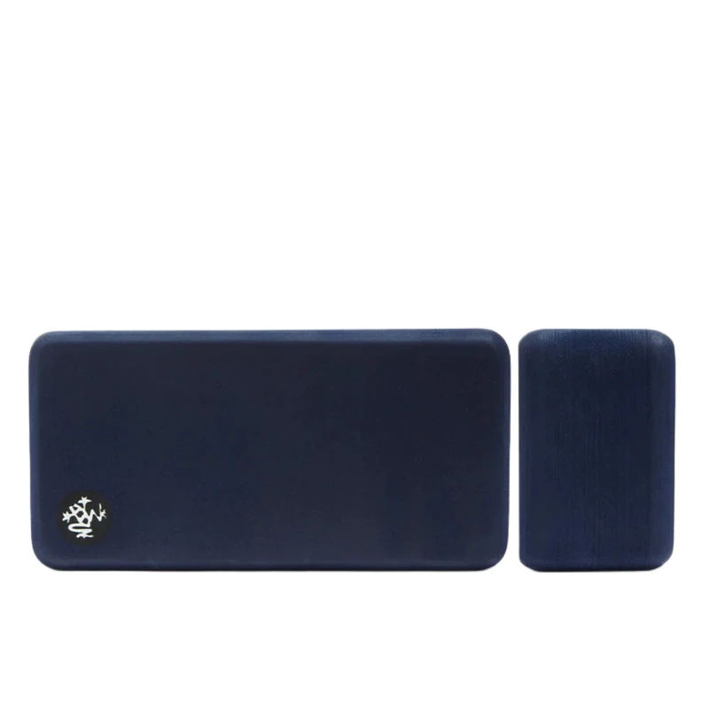 Klocek do jogi Lean Recycled Foam Block - granatowy