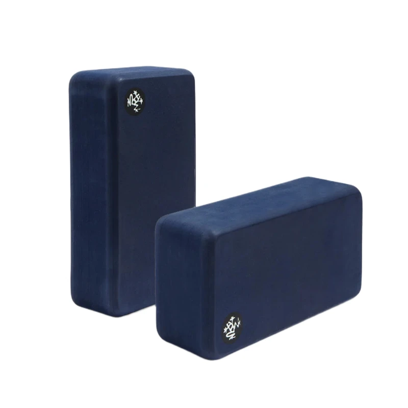 Klocek do jogi Lean Recycled Foam Block - granatowy