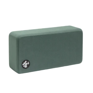 Klocek do jogi Lean Recycled Foam Block - zielony