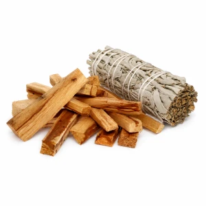 Palo Santo – święte drewno z Peru - 20g + biała szałwia 1 pęczek