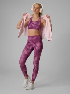 Legginsy fitness 4F z wysokim stanem