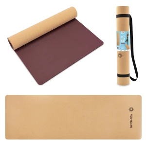 Mata do jogi z naturalnego korka Spokey Savasana 4 mm