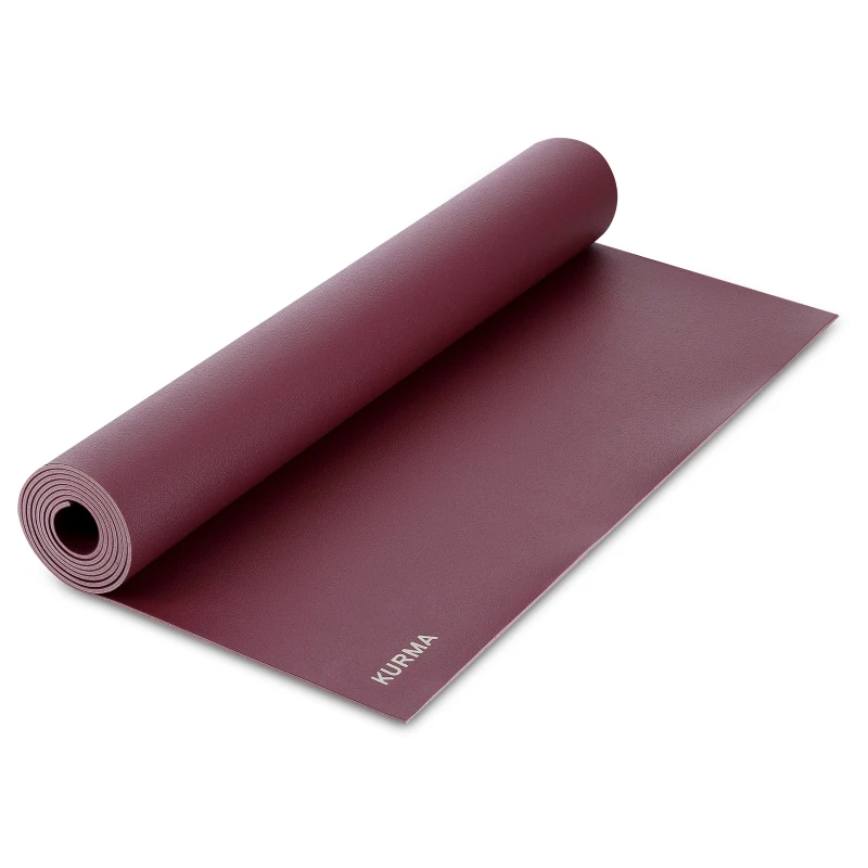 kurma_yoga_mat_geco-lite_garnet_rolled_bottom-surface.jpg